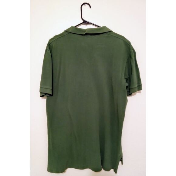 Polo Ralph Lauren Mens Shirt Olive Green SZ L | Classic Fit Cotton Preppy Y2K - Picture 3 of 5